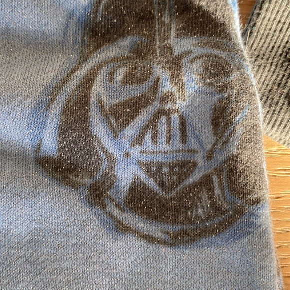 Onesie Star Wars Darth Vader Sparkle Union Suit - Picture 9 of 14